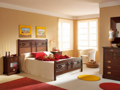 Dormitorios en madera maciza